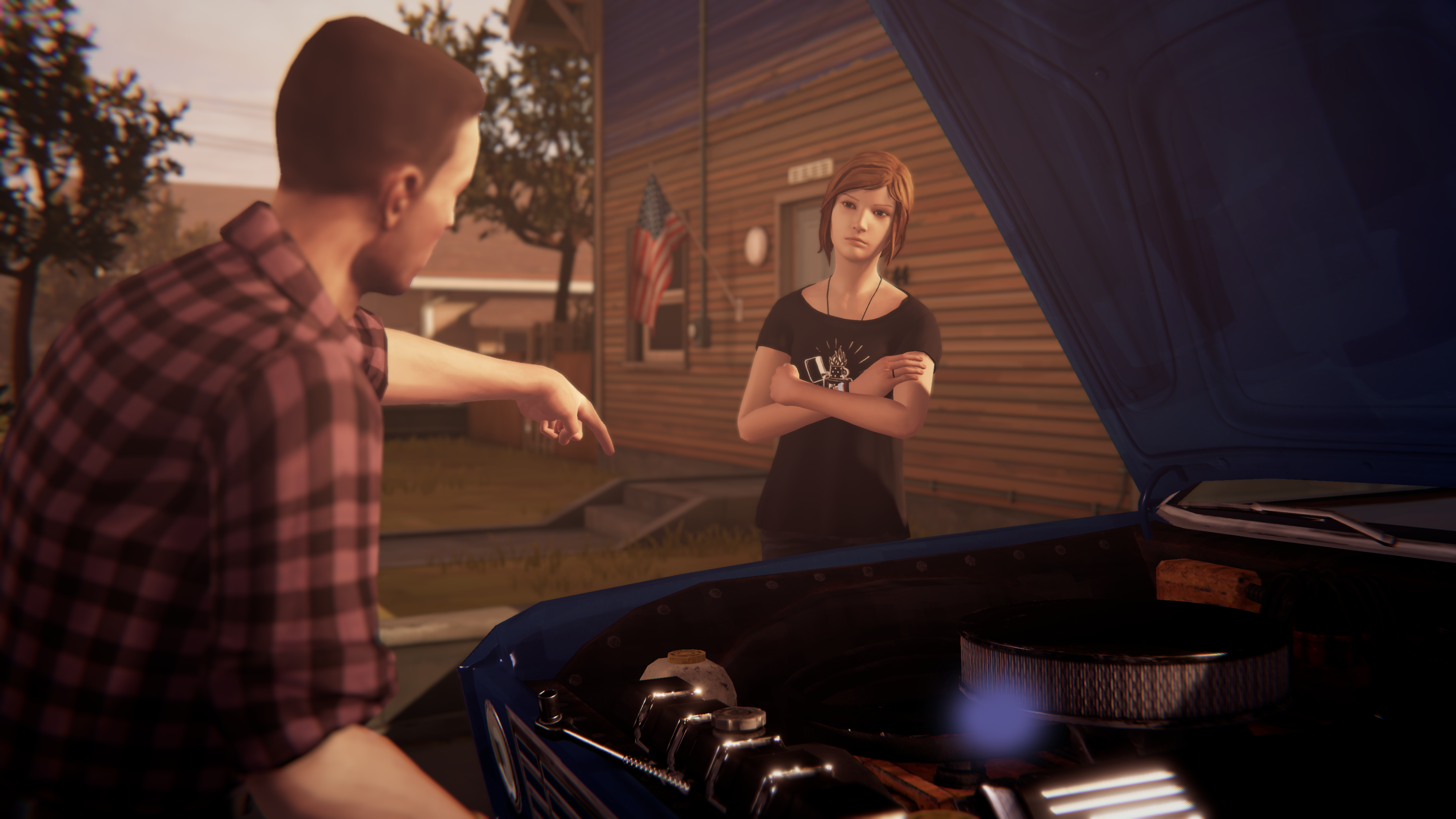 Life is Strange Before the Storm Chloe and David 01